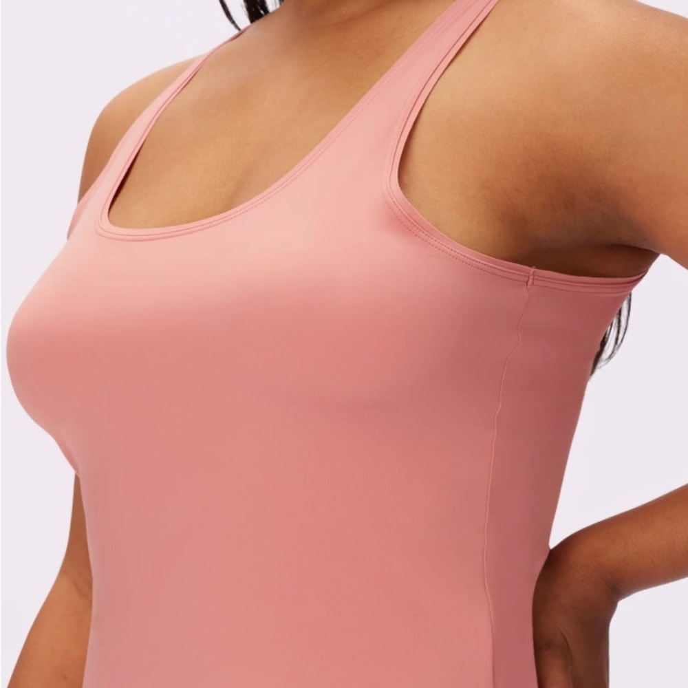 NWT Parade Seamless Universal Scoop Tank in Bubble Gum Pink, size Large